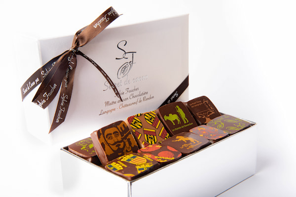 ballotins chocolat Secret de Cacao par Sylvie Faucher